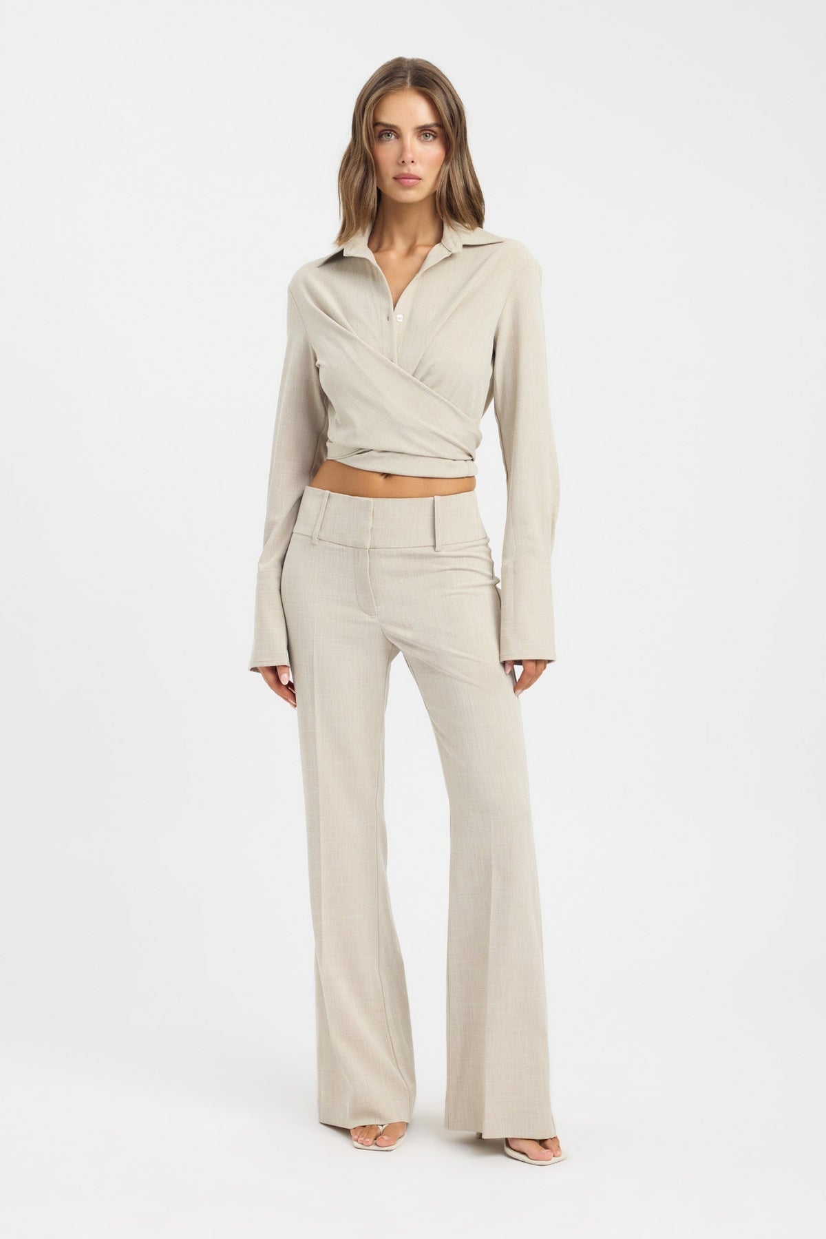 Clemence Wrap Shirt