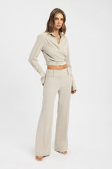 Clemence Wrap Shirt