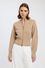 Dalton Zip Cardigan